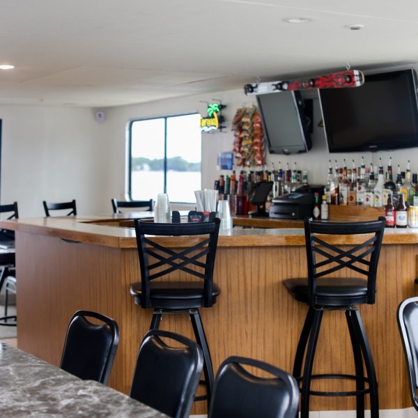 a room filled with furniture and a flat screen tv